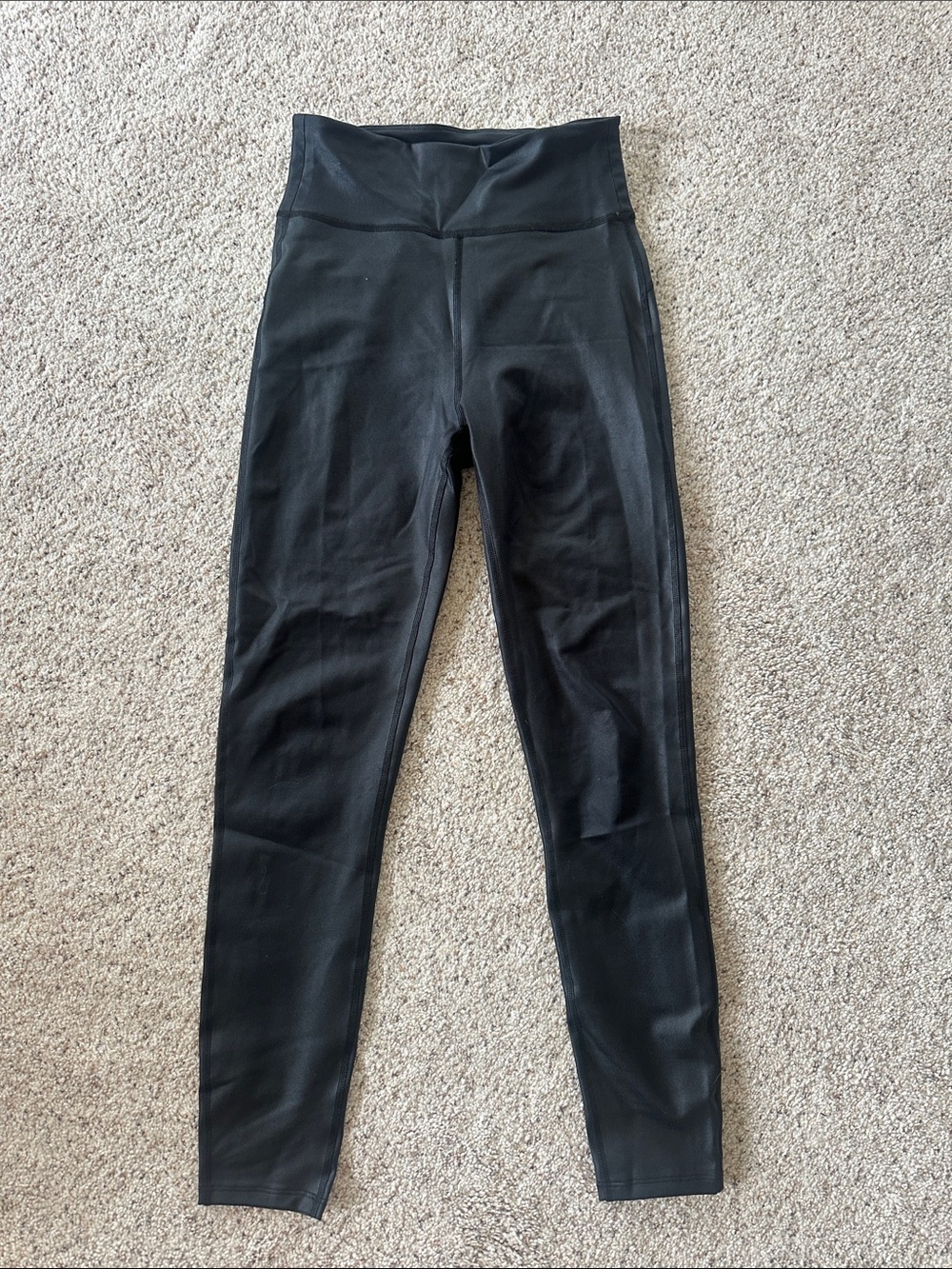 Abercrombie & Fitch Black High-Waist Leggings